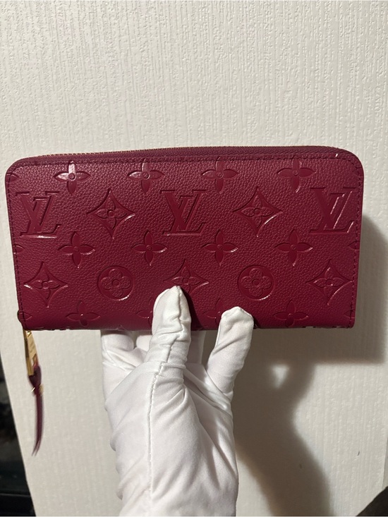Louis Vuitton Handbags - Louis Vuitton Burgundy Monogram long Zippy Wallet